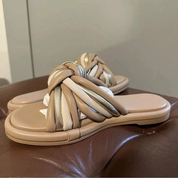 NEW Seychelles Simply the Best Sandal Slides in Sand Multi Sz 8.5 - Picture 2 of 6